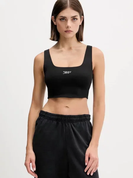 Tommy Jeans top negru