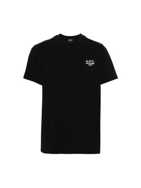 Koszulka A.p.c. z logo czarna