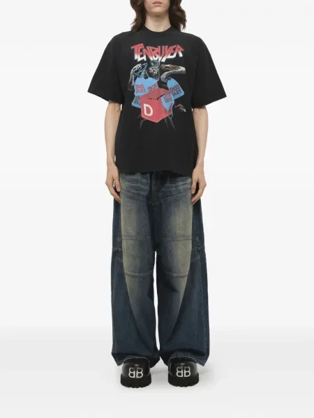 Tricou Doublet cu imagine negru