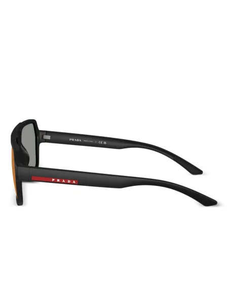 Ochelari de soare Prada Linea Rossa negru