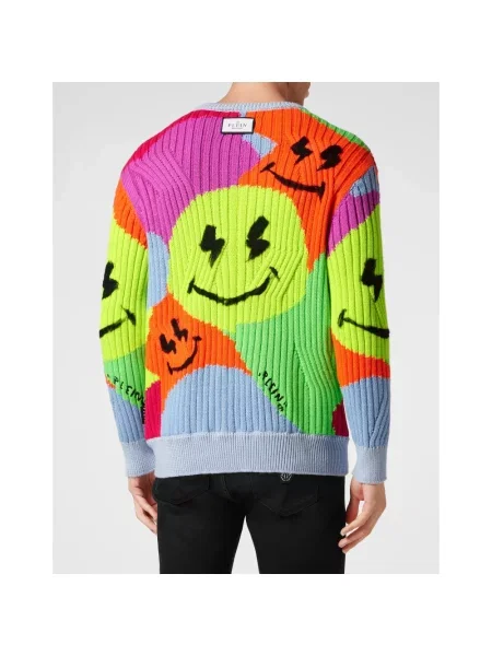 Sweter Philipp Plein wełniany