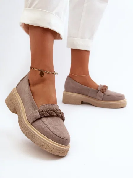 Semišové mokasíny Zazoo