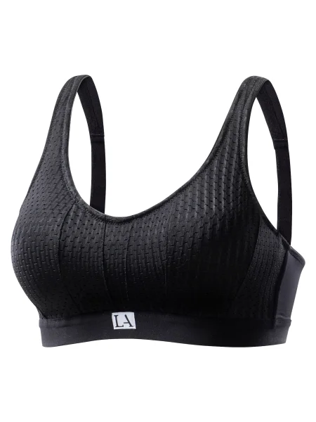 LASCANA ACTIVE Sutien sport negru alb