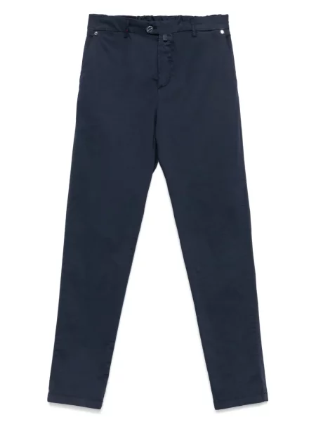 Pantaloni chino Kiton albastru