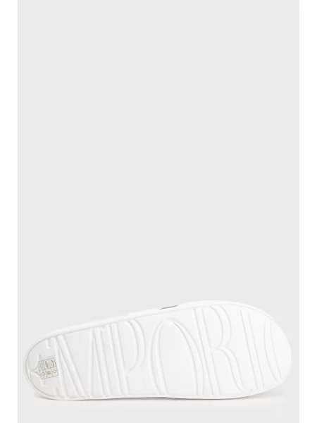 Шлепанцы Emporio Armani белые