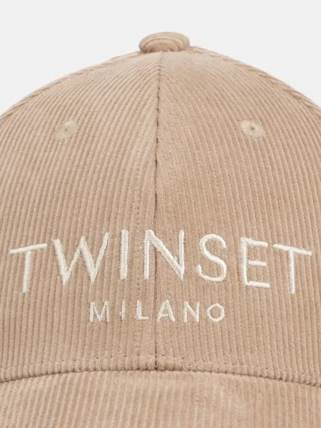 Twinset кепка вельветова