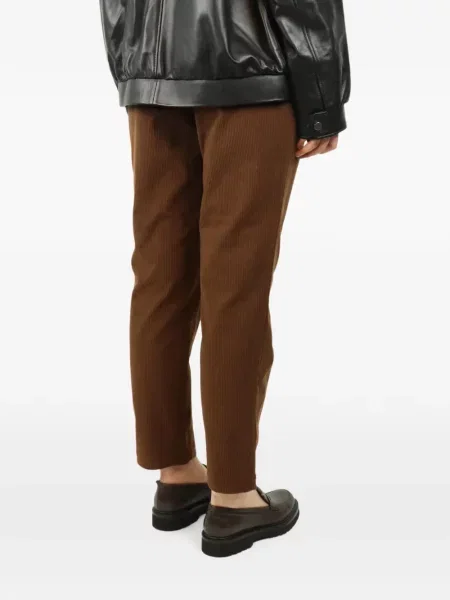 Pantaloni Varley de catifea cord maro