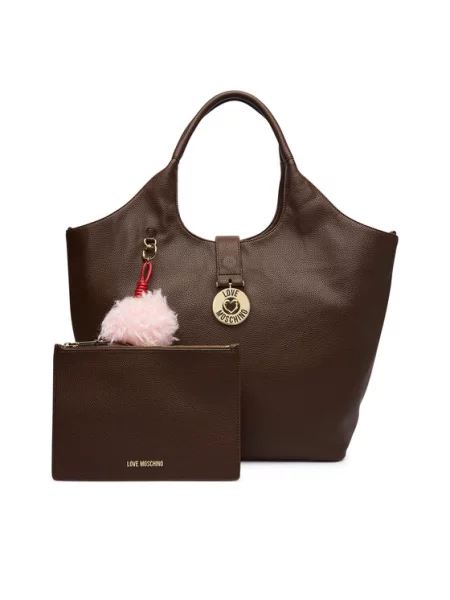 LOVE MOSCHINO Сумка Темно-коричневий коричнева