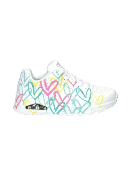 Pantofi Skechers alb