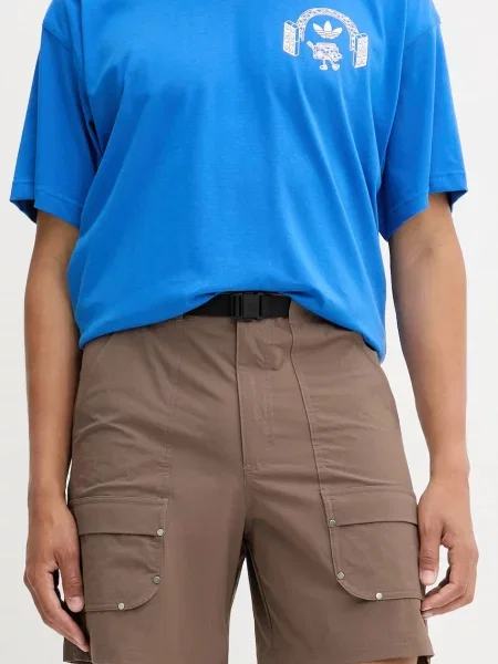 Kraťasy adidas Originals Essentials hnědá