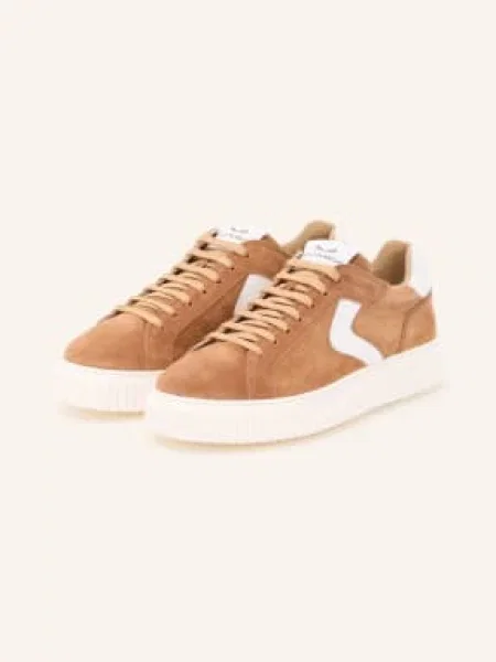 Voile Blanche Sneakersy Lipari braun białe