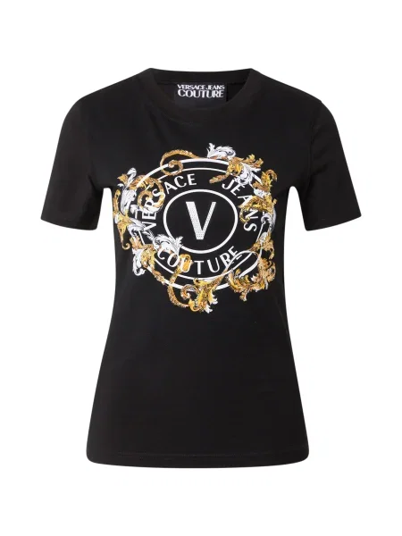Versace Jeans Couture T-shirt Regular Fit crna