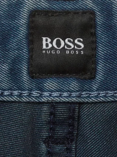 Τζιν με ίσιο πόδι Boss Green Hugo Boss μπλε