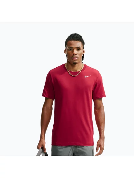 Tricou de antrenament bărbați Nike Dri-FIT tough red/white alb
