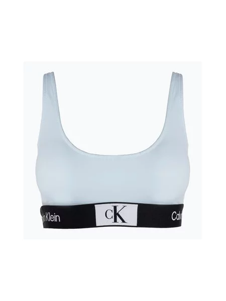 Слитный купальник Calvin Klein синий