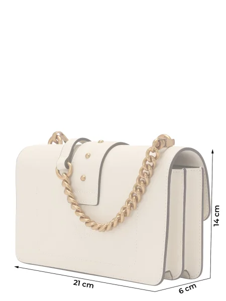 Geanta crossbody Pinko din piele bej