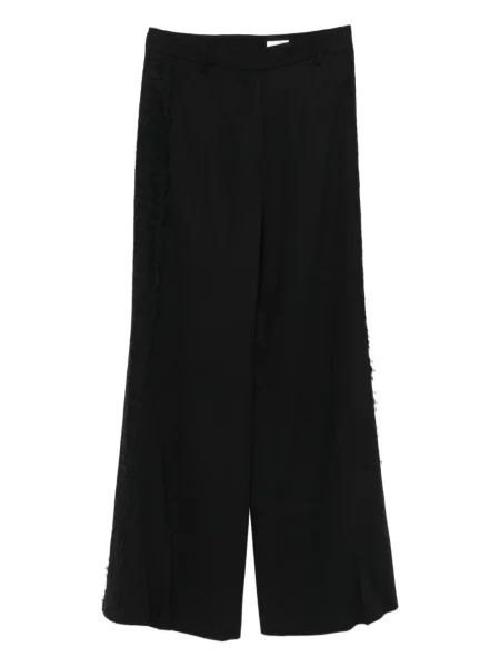 Pantaloni Filippa K din dantelă negru
