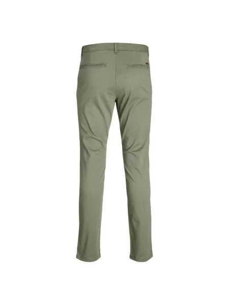 JACK & JONES Chino hlače JJIMarco JJBowie sivkasto zelena