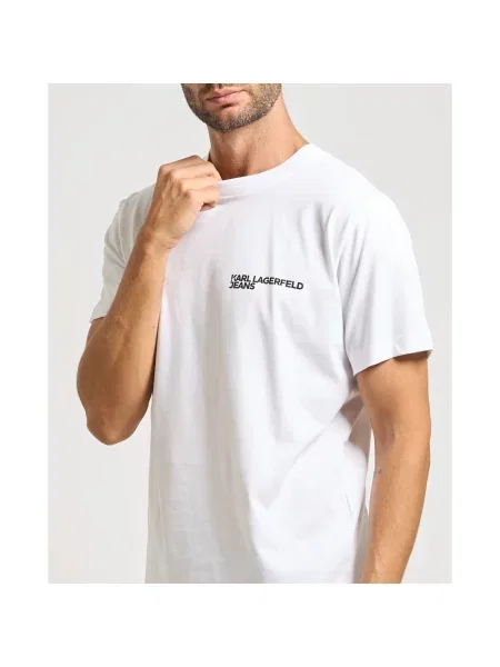 T-shirt Karl Lagerfeld Jeans Slim Ss Tee White S biała