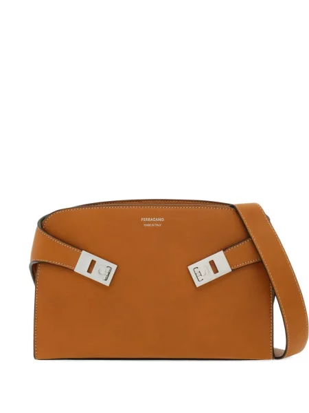 Geantă Ferragamo maro