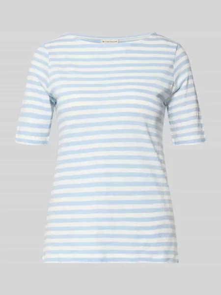 Męski t-shirt o kroju regular fit z czystej bawełny Tom Tailor