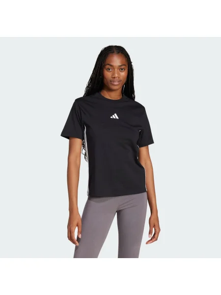 ADIDAS SPORTSWEAR Tricou funcțional Essentials / alb negru