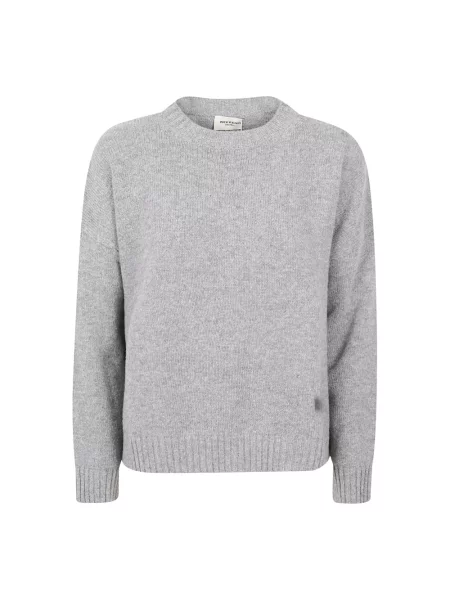 Sweter Weekend Max Mara wełniany szary
