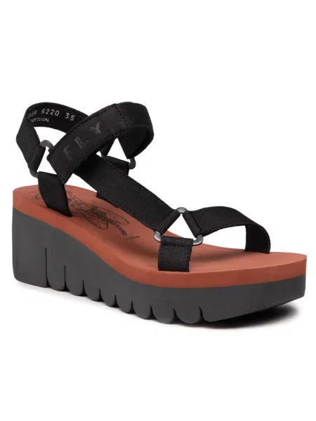 Sandale Fly London negru