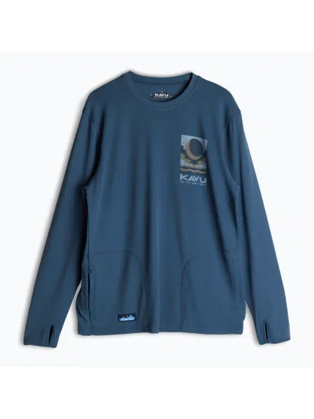 KAVU Мъжки суитшърт Sol Crew orion blue синьо