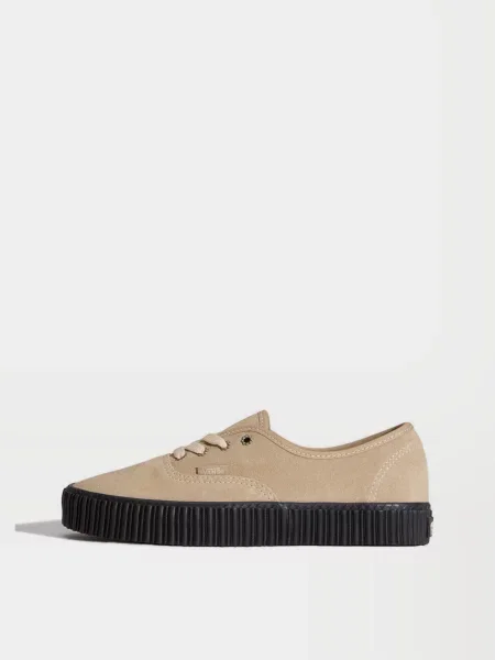 Замшевые кеды Vans бежевые