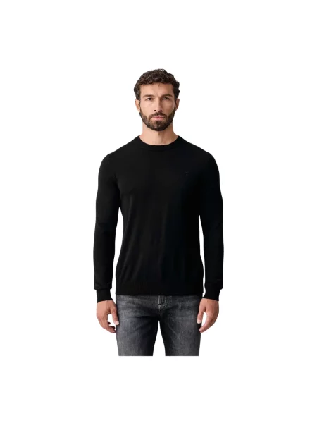 Sweter Trussardi czarny