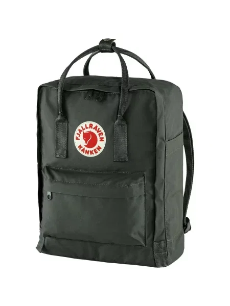 Fjallraven rucsac Kanken mare cu imprimeu verde