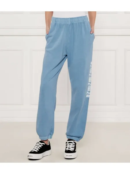 Pinko Pantaloni de trening albastru