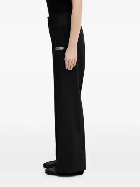 Pantaloni Off-white alb