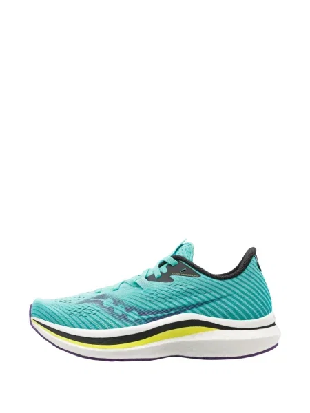 Sneakerși Saucony cu șireturi din dantelă albastru