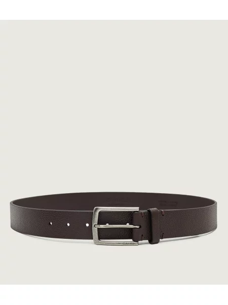 Calvin Klein Curea Casual Pin Buckle Pebble maro