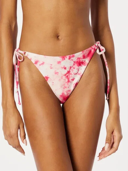 Hunkemöller Bikinio kelnaitės rožinė / natūrali balta