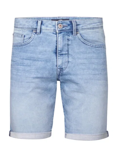 Petrol Industries Дънкови шорти син