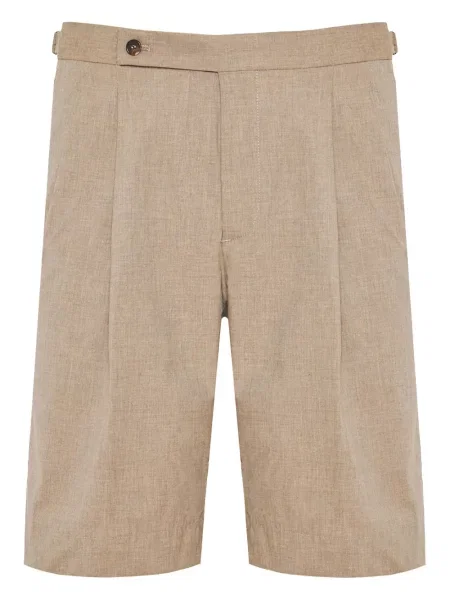 Pantaloni scurți Incotex plisate