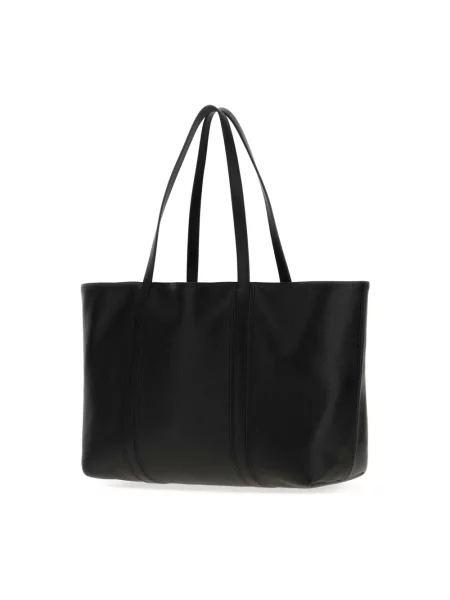 Torba Jil Sander skórzana czarna