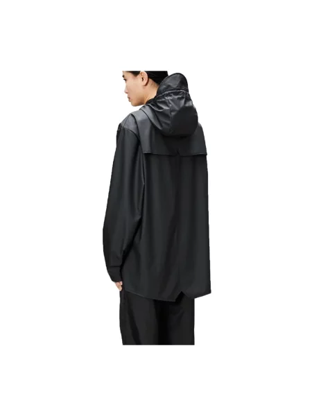 Rains Jacket Black Unisex Kurtki Rains Size: L czarny
