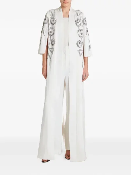 Flitteres kabát Temperley London fehér
