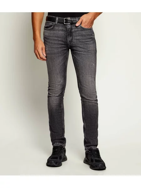 HUGO Blugi | Extra slim fit negru