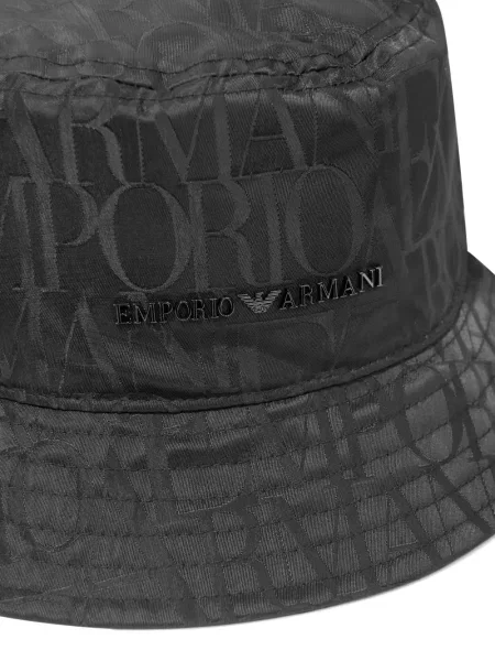 Kapelusz dziecięcy Emporio Armani niebieski