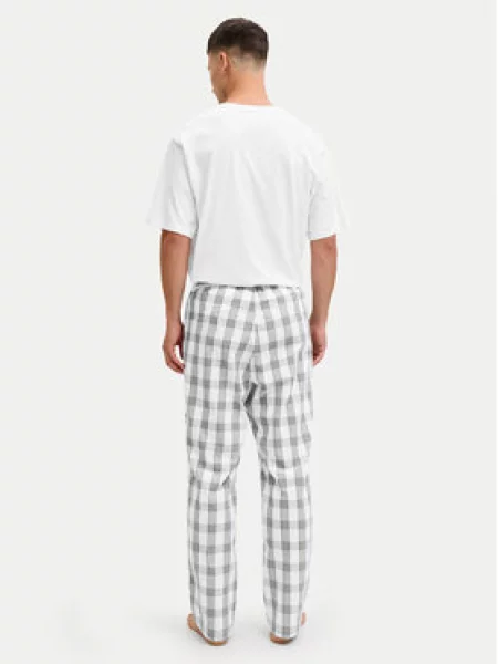 Pyžamo Jack & Jones bílé