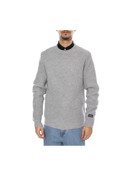 Sweter Levi's wełniany szary