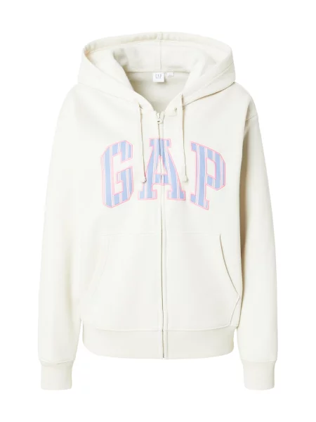 GAP Hanorac HERITAGE crem / regal / roz albastru