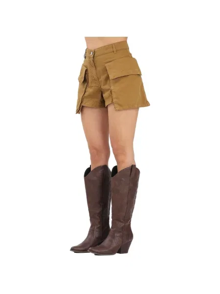 Pinko Pantaloni scurți CAMPOBASSO maro