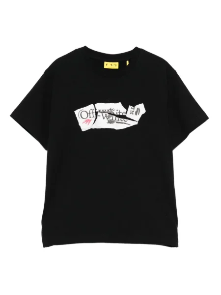 Koszulka dziecięca Off-white biała