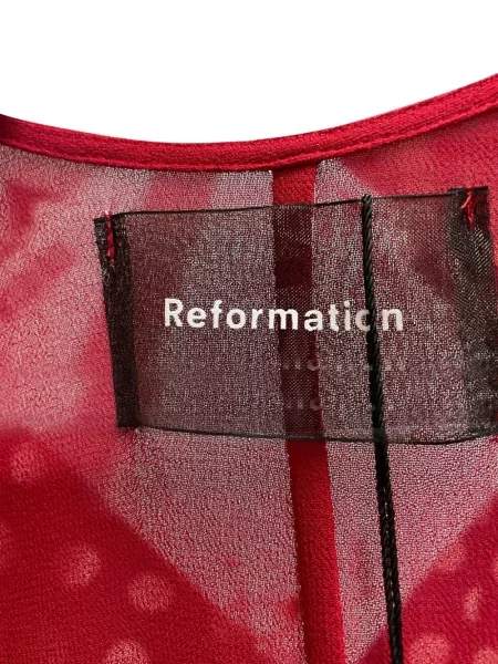 Šaty Reformation červená